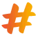 Hashtag Icon