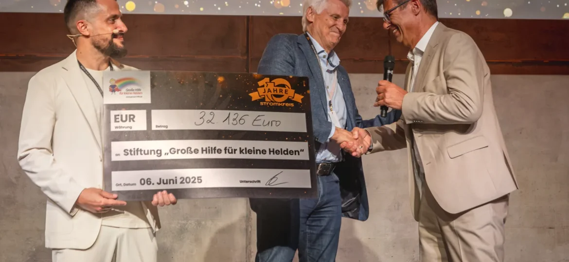 Spenden an Große Hilfe für kleine Helden Heilbronn