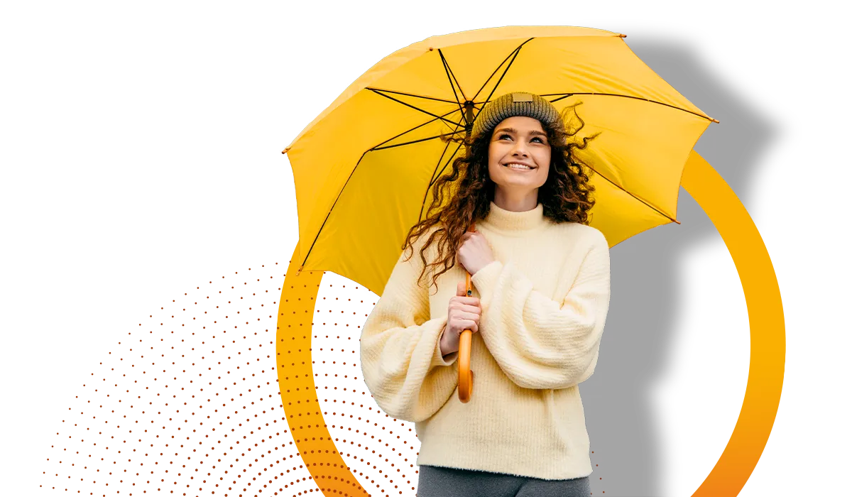 Wir lassen dich nicht im Regen stehen